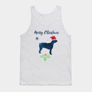 Christmas Dog - Boston Terrier Tank Top